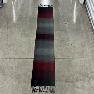 Men's Red/Gray Faded Scarf